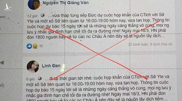 Bộ Công an truy tìm kẻ tung tin ‘doanh nghiệp khẩu trang từ chối lãnh đạo Hà Nội’