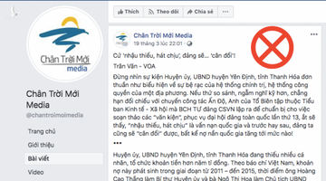 Chiêu trò “đục nước béo cò” bẩn thỉu của kẻ đội lốt nhà báo lấy bút danh “Trân Văn”