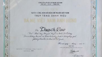 Một gia đình cả bố mẹ cùng 3 con đều là liệt sĩ