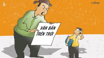 Những văn bản “trên trời” với “lá bùa” “công anh, tội chú”!