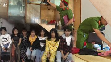 Giải cứu 12 thiếu nữ bị giam lỏng trong căn nhà 2 tầng để phục vụ quán karaoke