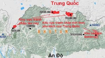 Trung Quốc tự dưng tuyên bố đòi khu bảo tồn của quốc gia Bhutan