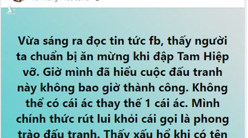 Cuộc tháo chạy của những “nhà dân chủ”