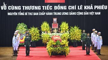 Lễ quốc tang nguyên Tổng bí thư Lê Khả Phiêu