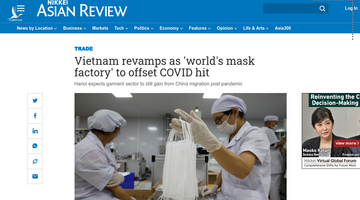 Nikkei Asian: Việt Nam thay Trung Quốc, trở thành công xưởng sản xuất mặt hàng “quý” nhất thế giới