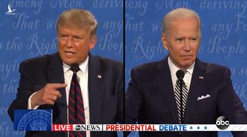 Hậu tranh luận lần 1 của ông Trump-Biden: Bao nhiêu cử tri đổi ý?