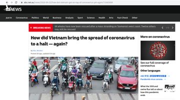 ABC News: Việt Nam đã làm thế nào để ngăn chặn coronavirus một lần nữa?