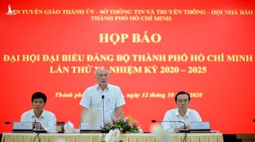 Đảng bộ TP.HCM dự kiến bầu tân Bí thư Thành ủy ngày 17/10