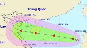 Áp thấp nhiệt đới khả năng mạnh lên thành bão, Trung Bộ tiếp tục mưa lớn