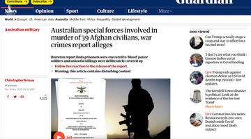 Guardian: Đặc nhiệm Australia ‘giết tù nhân để rèn lính mới’