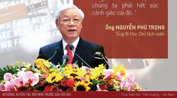 Chống xuyên tạc, bôi nhọ trước Đại hội XIII