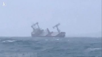 Vụ tàu Panama bị chìm gần đảo Phú Quý: Đã tìm thấy 10 thuyền viên