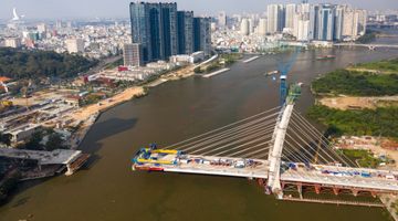 Những dự án căn hộ quanh cầu Thủ Thiêm giá hơn 100 triệu đồng/m2