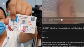 Cầm thẻ nhà báo thì có quyền hoạnh họe với CSGT?