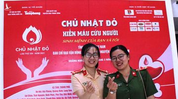 Chủ nhật Đỏ tại Quảng Nam: Những hình ảnh đẹp hiến máu cứu người