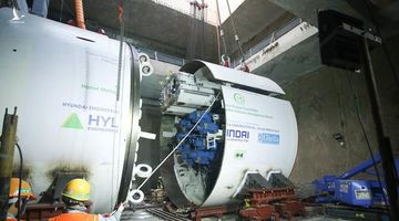Robot ‘Thần tốc’ sẵn sàng khoan hầm tuyến metro Nhổn – ga Hà Nội