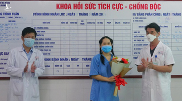 Nữ điều dưỡng bị sốc phản vệ sau tiêm vắc xin được ra viện