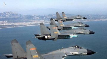 Số lượng kỷ lục máy bay quân sự Trung Quốc vào ADIZ Đài Loan