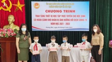 Hà Nội quyên góp được 2.345 máy tính và thiết bị học trực tuyến