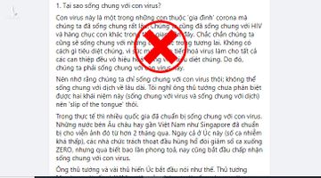 Đả kích chính quyền chống dịch – Nghề mới nổi!