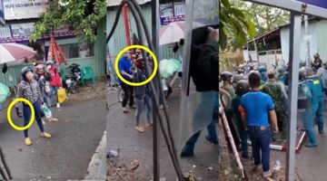 Nhận diện những kẻ bất lương trà trộn trong dòng người lương thiện, kích động tấn công lực lượng tuyến đầu