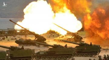 Triều Tiên tập trận bắn đạn thật khiến Hàn Quốc hoảng loạn