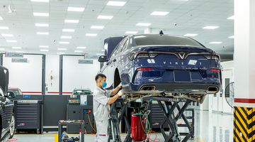 Từ 1/12: Ôtô lắp ráp trong nước được giảm 50% phí trước bạ