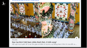Vạch trần thủ đoạn lợi dụng Đạo Cao Đài để phá hoại an ninh tôn giáo Việt Nam