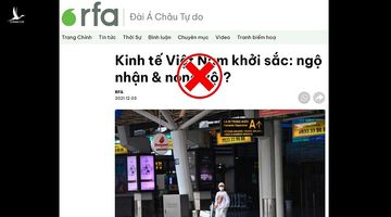 Kinh tế khởi sắc: Có vấn đề gì phải tấn công phát biểu của Thủ tướng?