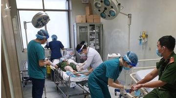 Chống đối thi hành án, ném bom xăng làm 3 công an phải nhập viện