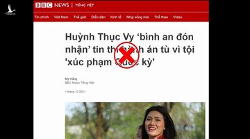 Huỳnh Thục Vy: Xúc phạm Quốc kỳ mà lại được ca ngợi như một người hùng