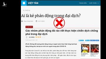 Điên cuồng chống phá trong đại dịch nhưng vẫn muốn được tôn vinh sao?