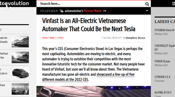 Truyền thông quốc tế: VinFast sẽ là Tesla thứ 2!