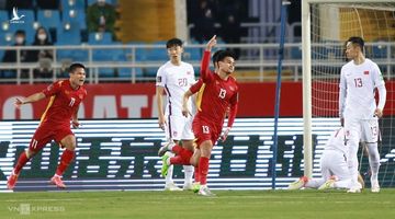 Trận thắng Trung Quốc tối 1/2 giúp Việt Nam quay lại top 100 thế giới chỉ sau năm ngày vắng bóng