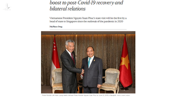 Straits Times: Chuyến thăm thúc đẩy phục hồi kinh tế Việt Nam – Singapore sau đại dịch