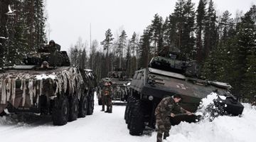 1.400 lính NATO tiến sát biên giới Nga khoảng 100 km