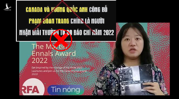 Mưu đồ phía sau các “giải thưởng nhân quyền”