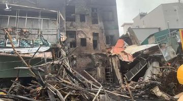 Hà Nội: Cháy 7 ngôi nhà ở Mỹ Đình