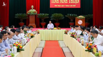Thủ tướng Phạm Minh Chính: Ninh Thuận cần biến thách thức thành cơ hội
