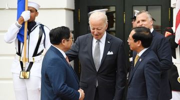 Thủ tướng Phạm Minh Chính gặp song phương Tổng thống Joe Biden