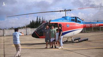 Dừng tour bay ngắm cảnh bằng trực thăng