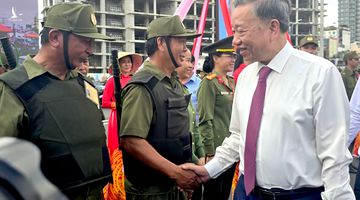 TPHCM: Chủ tịch nước Tô Lâm dự Lễ ra mắt lực lượng bảo vệ an ninh, trật tự tại cơ sở