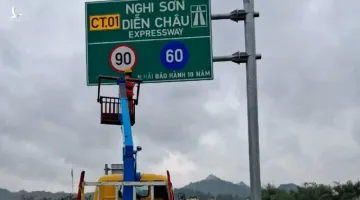 Tập đoàn Sơn Hải bị nhóm người ngang nhiên phá nhiều biển báo cao tốc