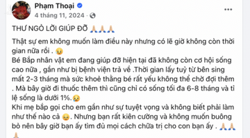 Vụ Phạm Thoại rút hơn 16 tỉ đồng tiền từ thiện: Người quyên góp yêu cầu công an vào cuộc