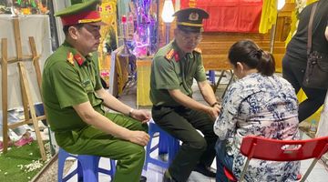 Công an tỉnh Bà Rịa – Vũng Tàu thăng cấp bậc hàm từ hạ sĩ lên thượng sĩ nghĩa vụ đối với chiến sĩ cảnh sát cơ động