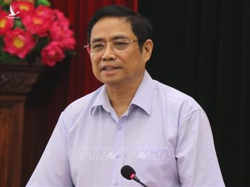 Đồng chí Phạm Minh Chính, Ủy viên Bộ Chính trị, Bí thư Trung ương Đảng, Trưởng ban Tổ chức Trung ương
