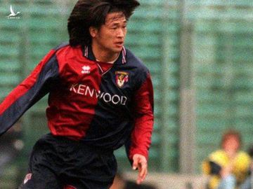 Kazu Miura là cầu thủ Nhật Bản đầu tiên tới Italy chơi bóng và mở ra thời kỳ vàng son cho những cái tên ở xứ sở mặt trời mọc. Ảnh: Getty.