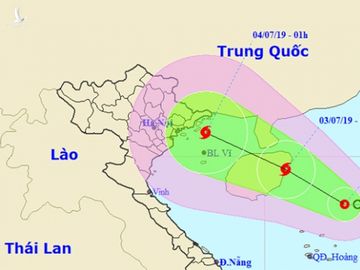 Áp thấp có thể mạnh thành bão, hướng Quảng Ninh đến Nam Định