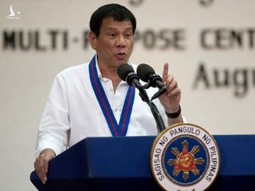 Tổng thống Philippines Rodrigo Duterte. Ảnh: Reuters. 