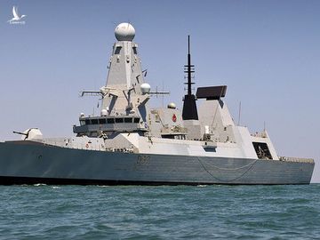 Tàu khu trục phòng không HMS Duncan của Anh. Ảnh: Royal Navy.